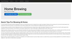 Desktop Screenshot of homebrewing.com.au